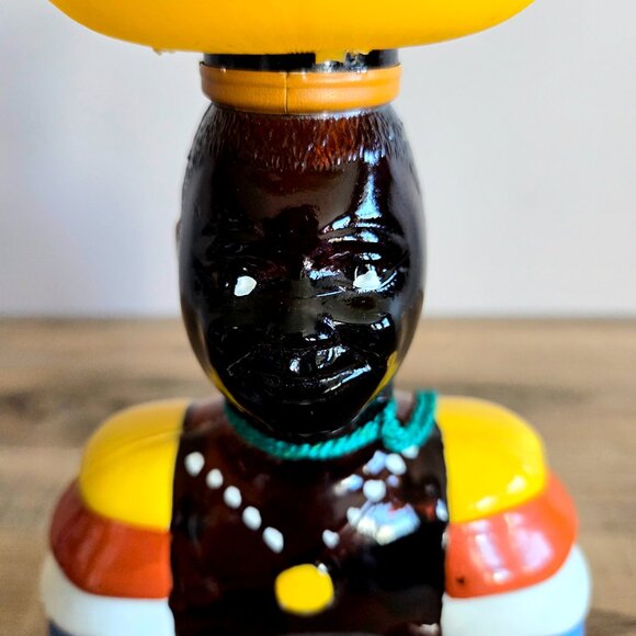 Vintage Old Oak Rum Limbo Drummer Angostura Trinidad Empty Bottle. - Picture 8 of 9